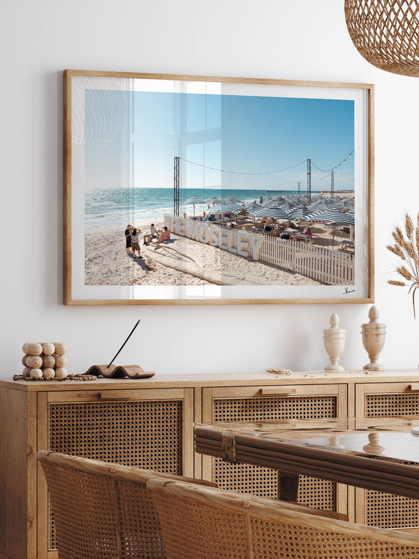 The Moseley Beach Club – Adelaide Wall Art Print