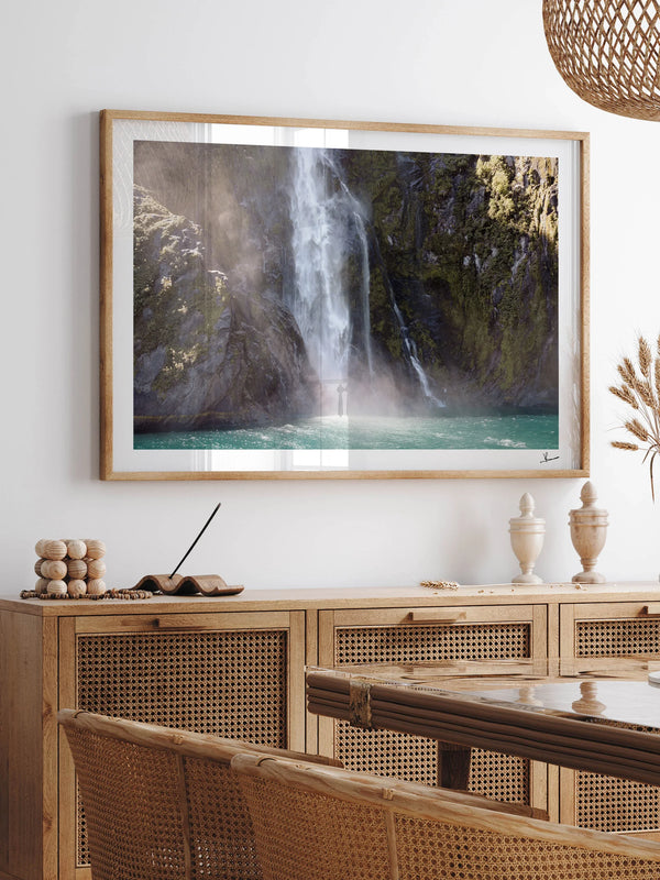 Stirling Falls 03 – Milford Sound New Zealand Wall Art Print