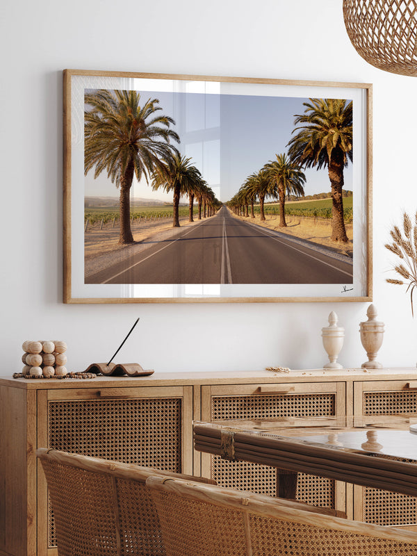 Seppeltsfield Road 01 – Barossa Valley Wall Art Print