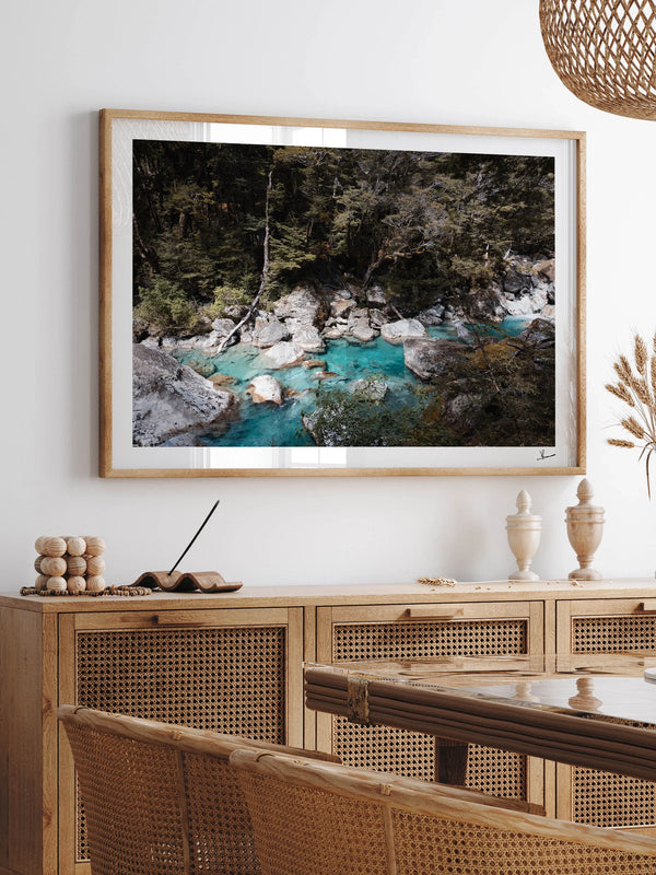 Routeburn River – New Zealand Wall Art Print