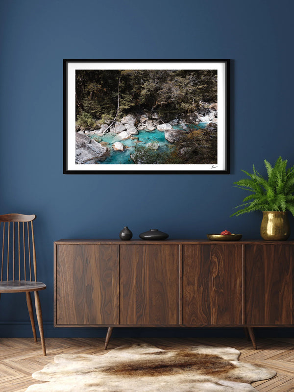 Routeburn River – New Zealand Wall Art Print
