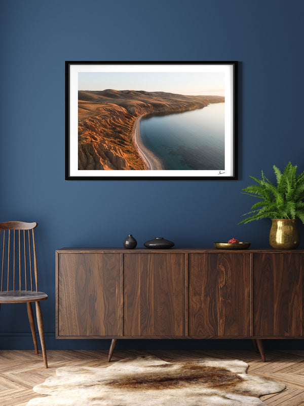 Sellick Beach 04 – Sunset – South Australia Wall Art Print