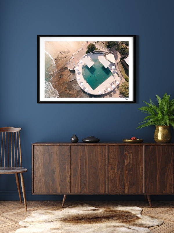Kings Beach Pool 01 – Sunshine Coast Wall Art Print