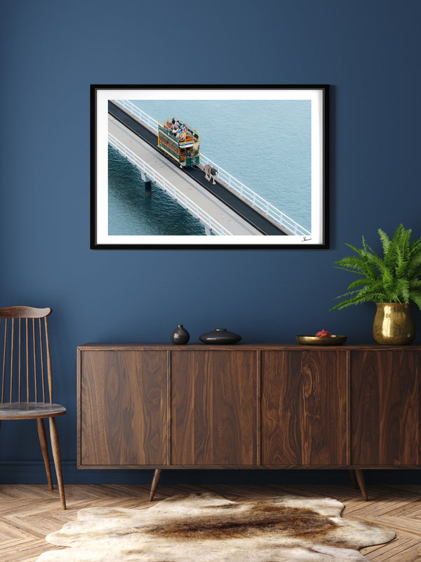 Victor Harbor Horse Drawn Tramway – South Australia Wall Art Print