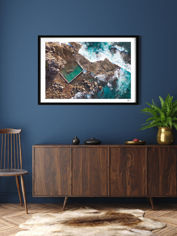 North Curl Curl Pool 01 - Wall Art Print