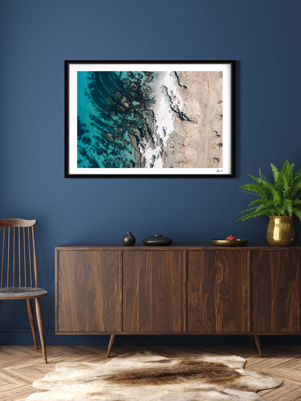 Coastal Texture 01 – South Australia Wall Art Print