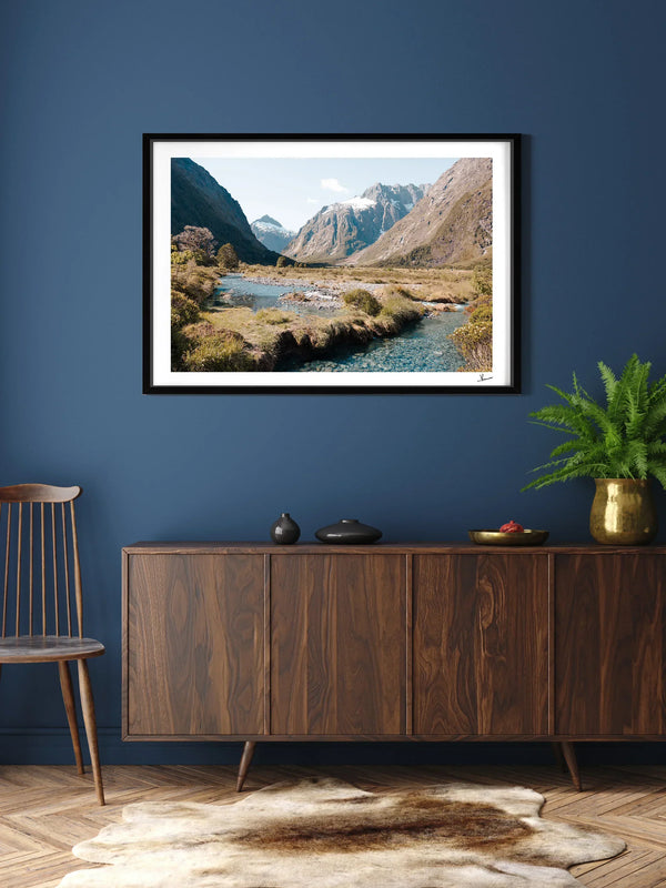Fiordland Valley 02 – New Zealand Wall Art Print