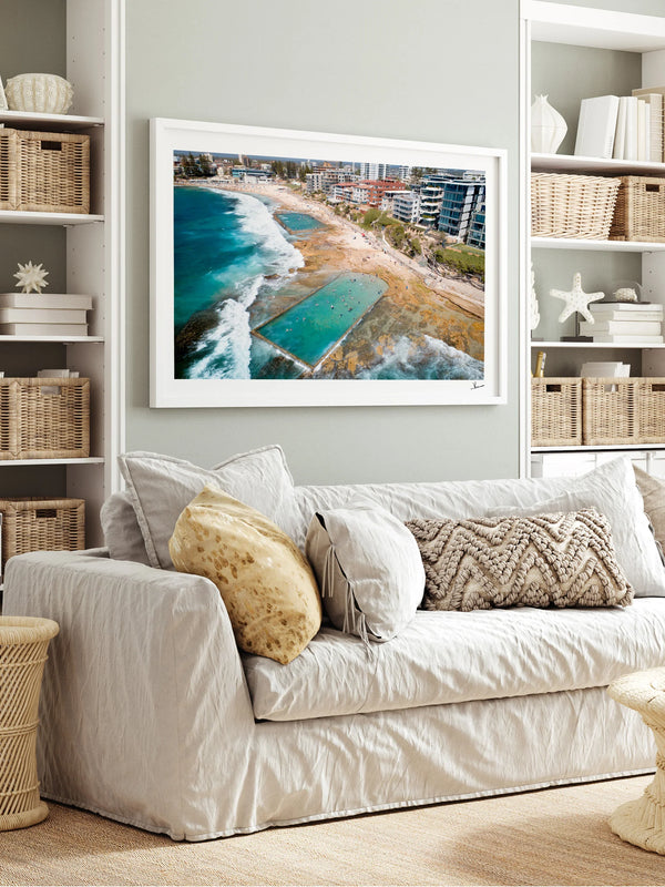 Cronulla pool 03 - Wall Art Print