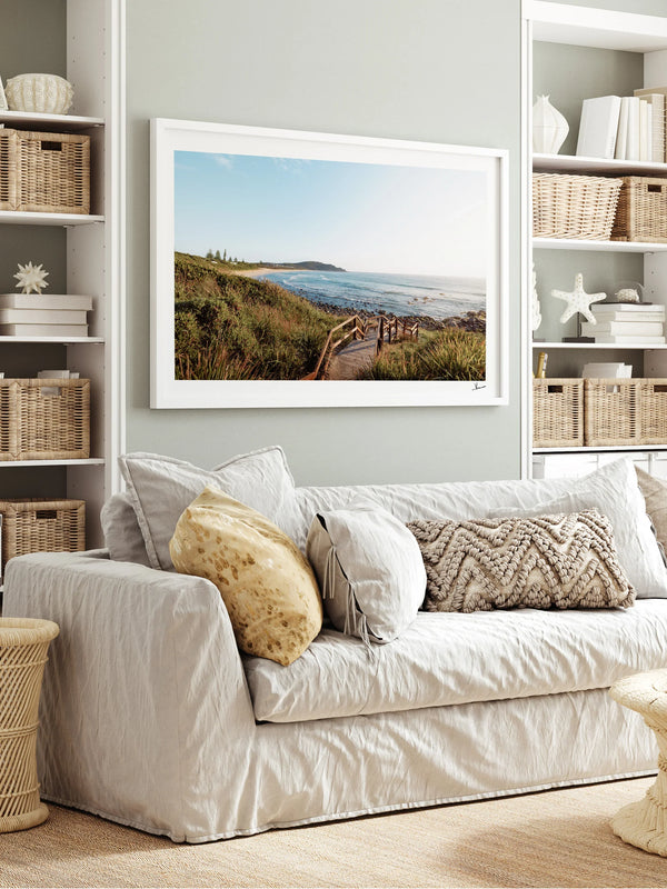 Boomerang Beach 01 - Wall Art Print