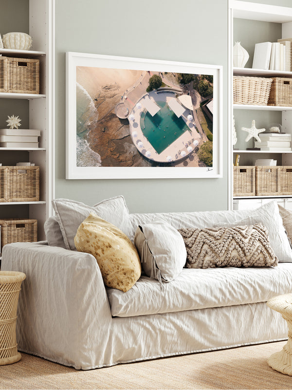 Kings Beach Pool 01 – Sunshine Coast Wall Art Print