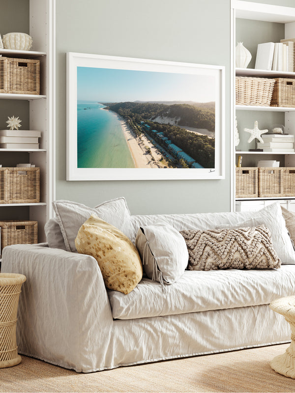 Tangalooma Beach - Moreton Island Wall Art Print