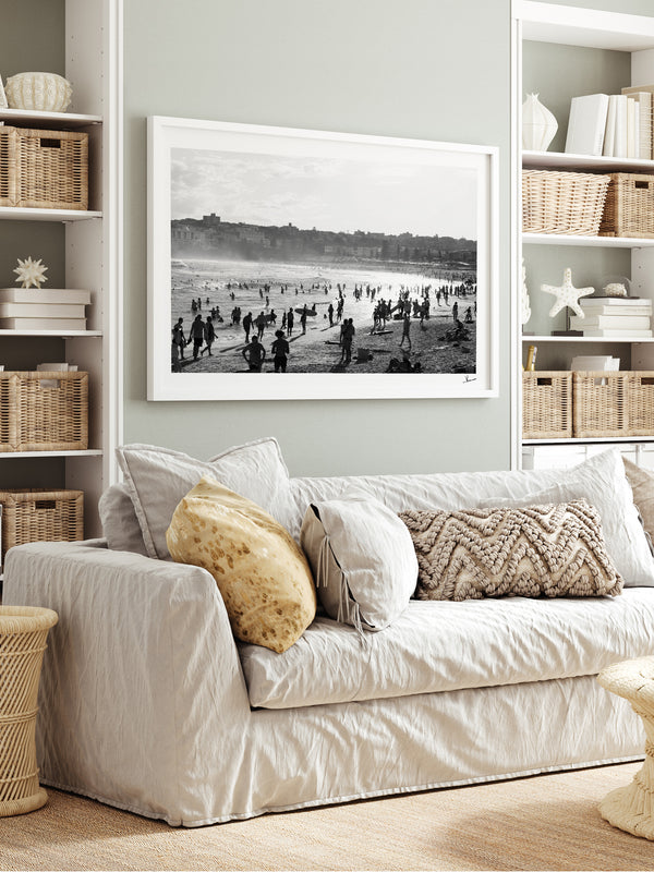 Bondi Beach 07 (B&W) - Wall Art Print