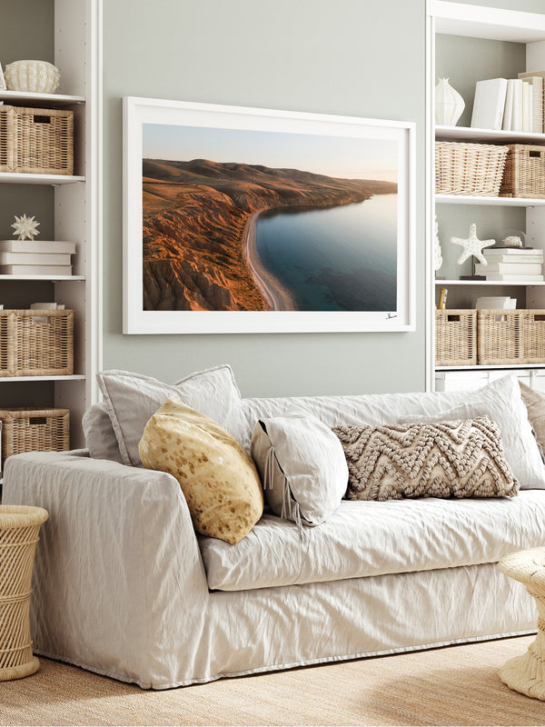 Sellick Beach 04 – Sunset – South Australia Wall Art Print