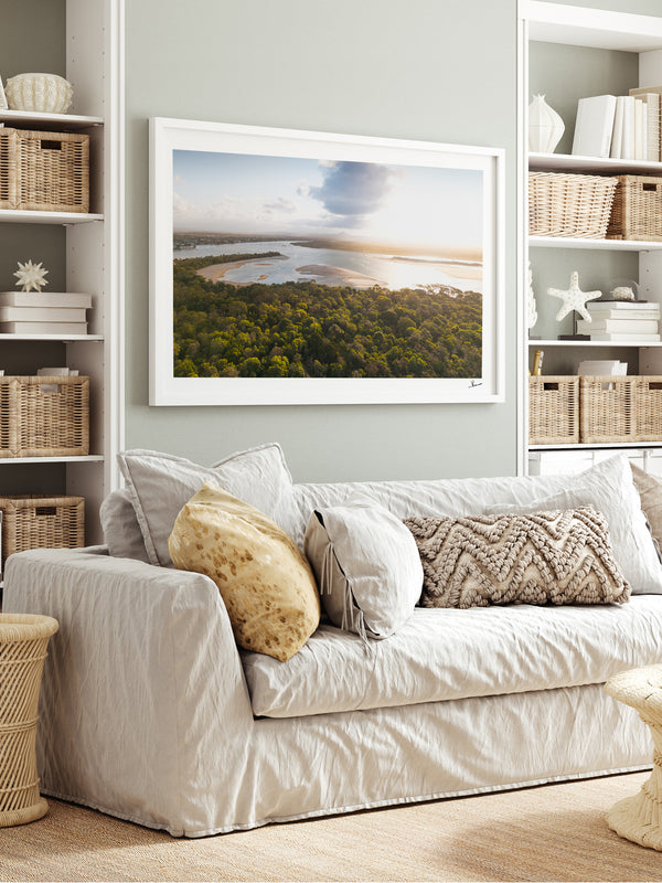 Sunset over Noosa River – Sunshine Coast Wall Art Print