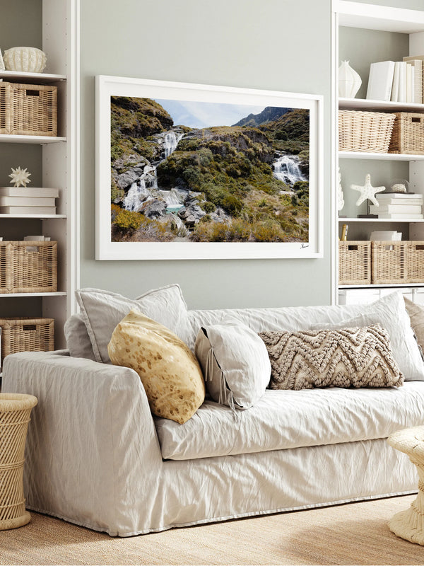 Routeburn Falls – New Zealand Wall Art Print