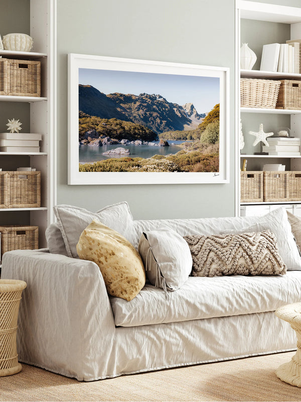 Lake Mackenzie – New Zealand Wall Art Print
