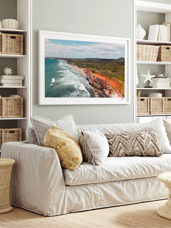 Red Cliff 01 - Wall Art Print