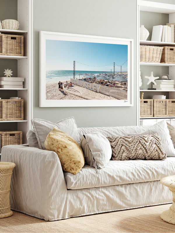 The Moseley Beach Club – Adelaide Wall Art Print