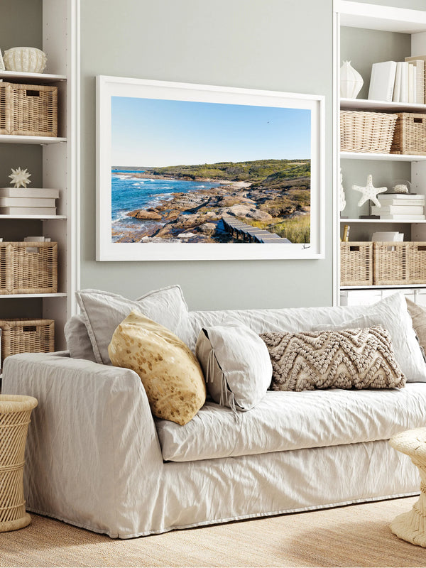 Cruwee Cove Beach 01 - Wall Art Print