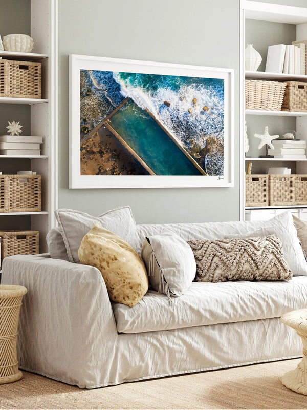 Newport Rockpool 01 - Wall Art Print