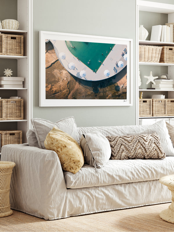 Kings Beach Pool 02 – Sunshine Coast Wall Art Print