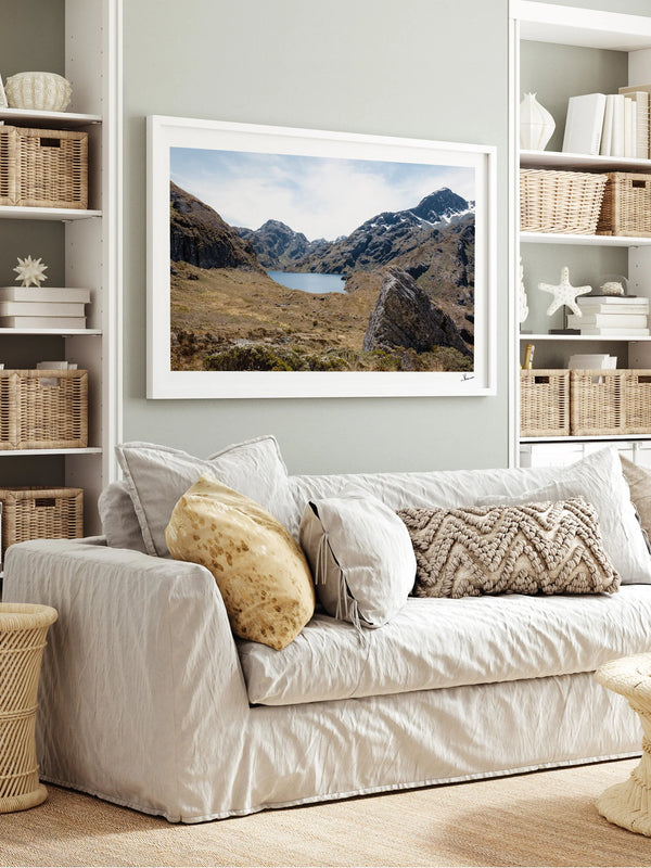Lake Harris 01 – New Zealand Wall Art Print