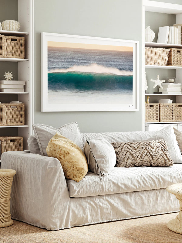 Morning Perfection – Ocean Wave Wall Art Print