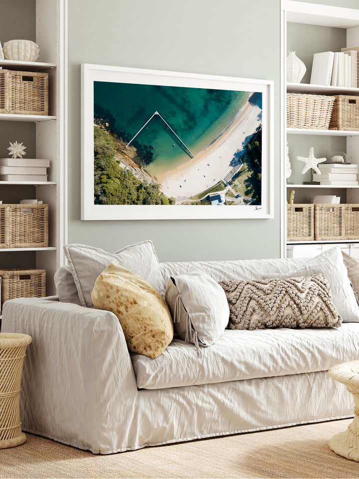 Little Manly Beach - Wall Art Print