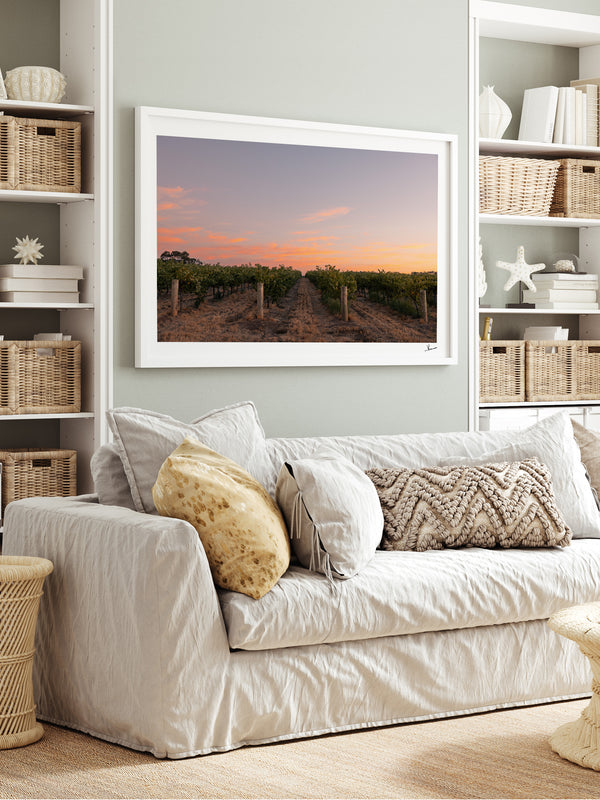 Barossa Valley First Light – South Australia Wall Art Print