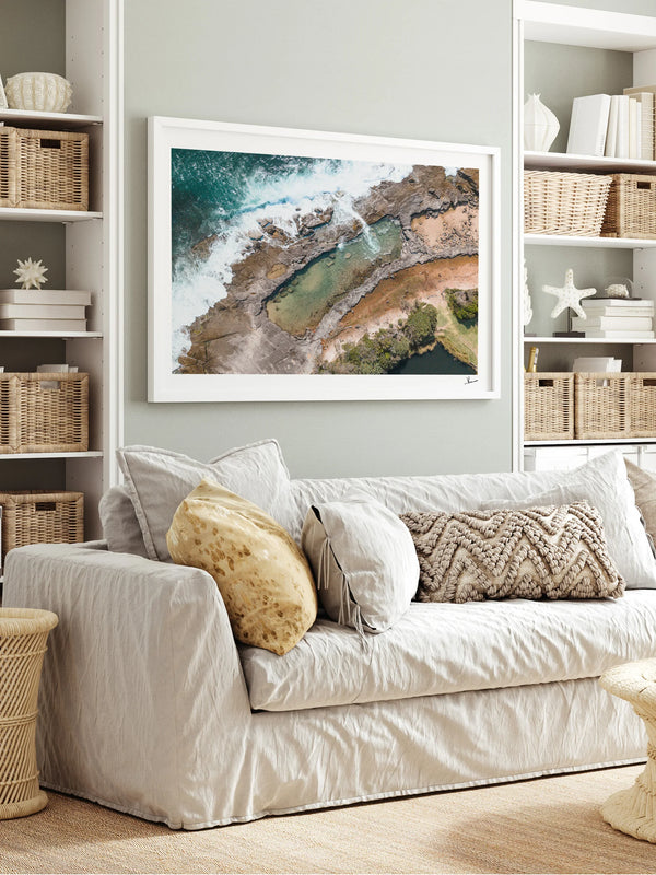 Angourie Rock Pool 02 - Wall Art Print