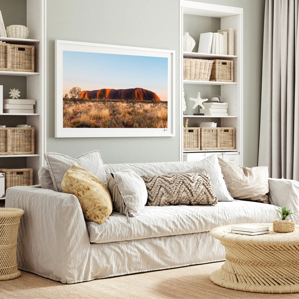 Uluru Sunrise 01 - Australian Wall Art Print