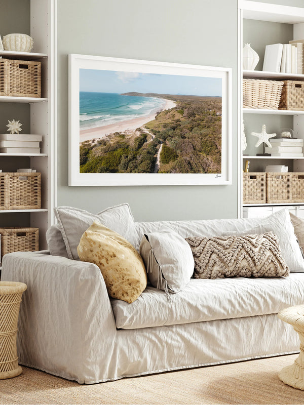 Angourie Back Beach 01 - Wall Art Print