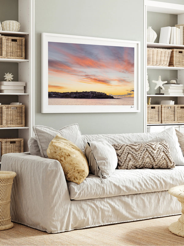 Painted Dawn - Bondi Wall Art Print