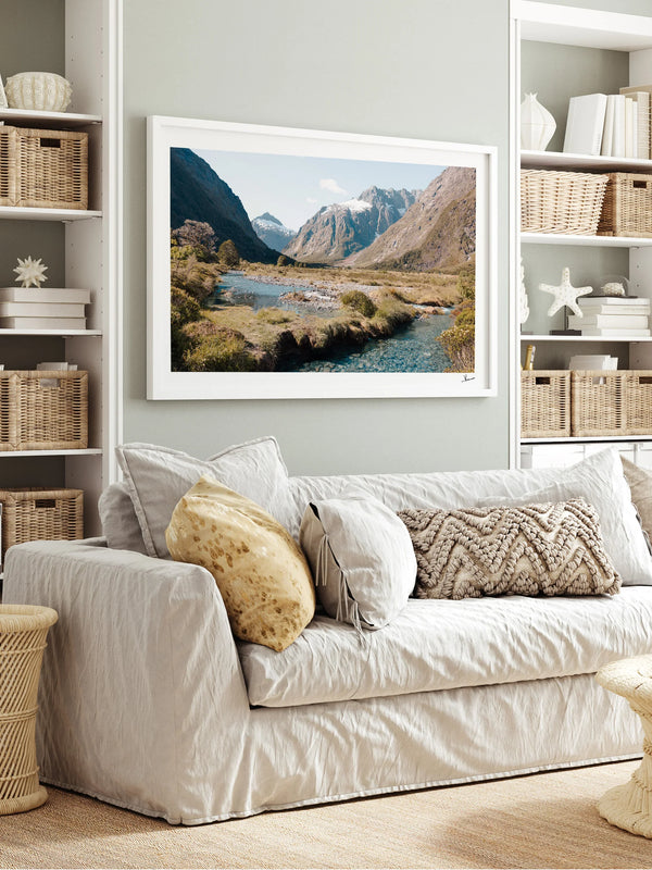 Fiordland Valley 02 – New Zealand Wall Art Print