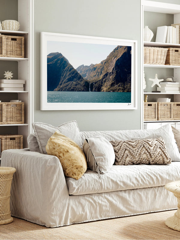 Stirling Falls 01 – Milford Sound New Zealand Wall Art Print