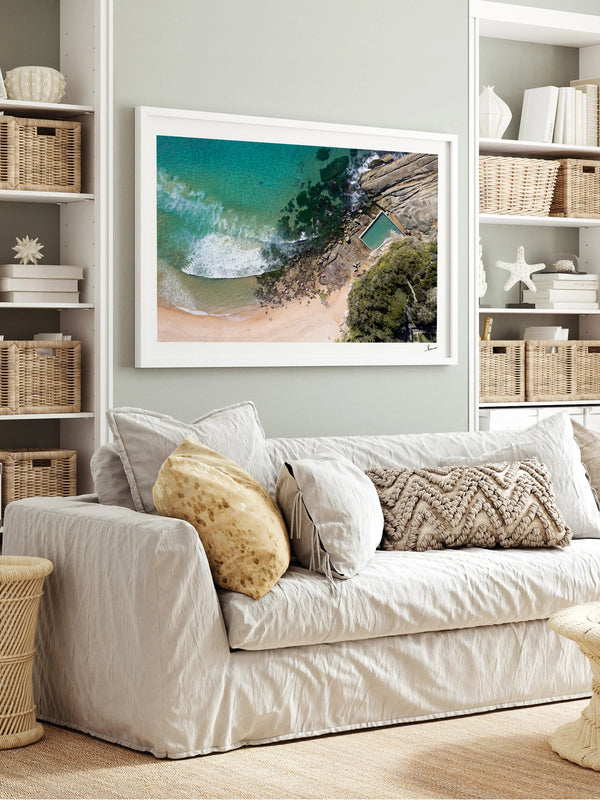 Whale Beach Rock Pool 01 - Wall Art Print