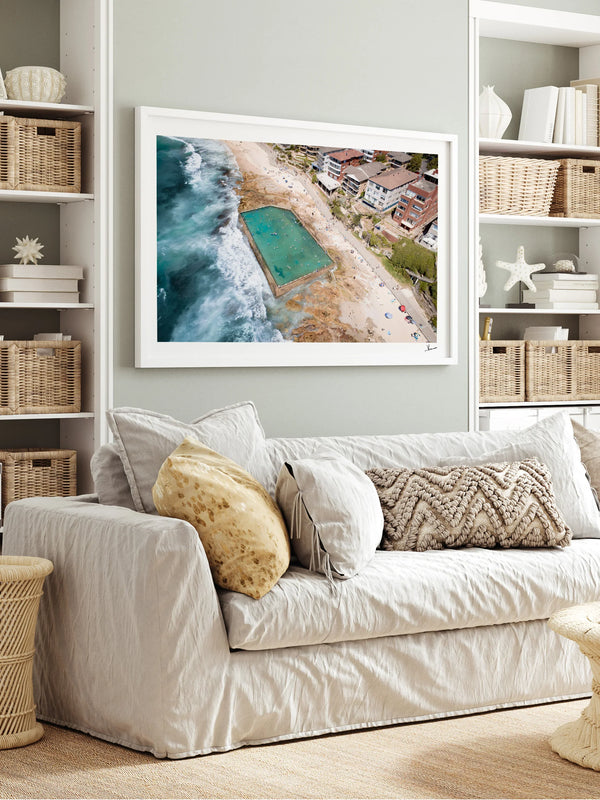 Cronulla pool 05 (southern bath) - Wall Art Print