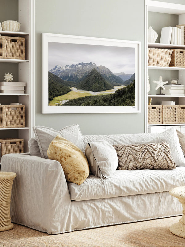 Routeburn Flats 01 – New Zealand Wall Art Print