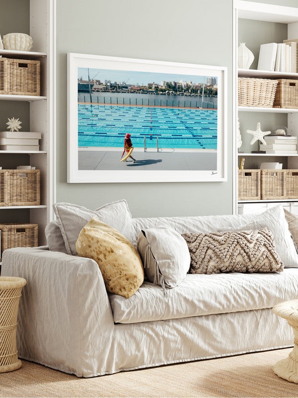ABC pool 01 - Wall Art Print