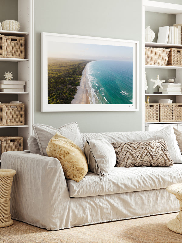 Noosa North Shore 01 – Sunshine Coast Wall Art Print