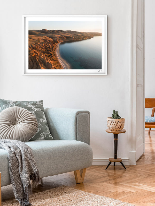 Sellick Beach 04 – Sunset – South Australia Wall Art Print