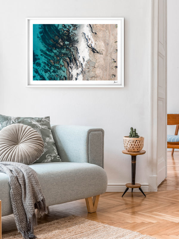 Coastal Texture 01 – South Australia Wall Art Print