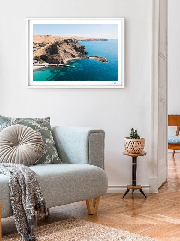 Second Valley Beach 01 - South Australia Wall Art Print