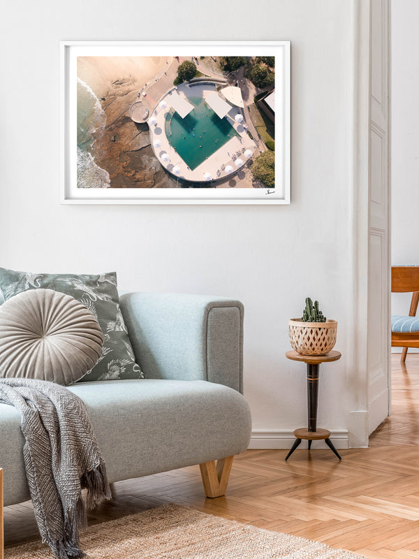 Kings Beach Pool 01 – Sunshine Coast Wall Art Print