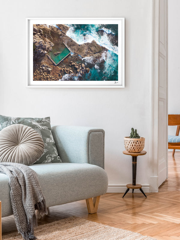 North Curl Curl Pool 01 - Wall Art Print