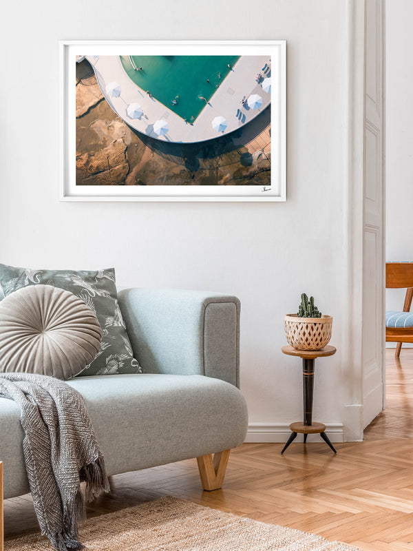 Kings Beach Pool 02 – Sunshine Coast Wall Art Print