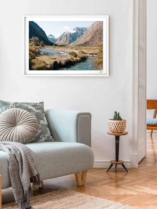 Fiordland Valley 02 – New Zealand Wall Art Print