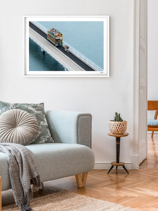 Victor Harbor Horse Drawn Tramway – South Australia Wall Art Print