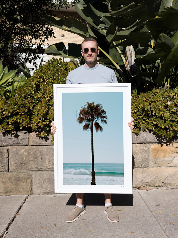 Palm Tree 01 (Whale Beach) - Wall Art Print