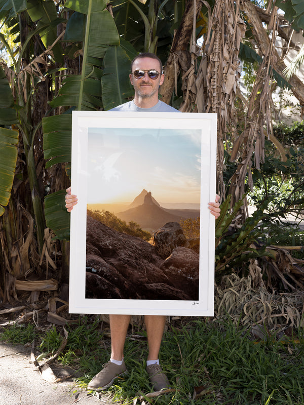 Glass House Mountains 01 - Wall Art Print
